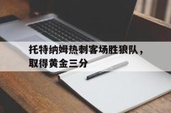 半岛体育官网入口-托特纳姆热刺客场胜狼队，取得黄金三分